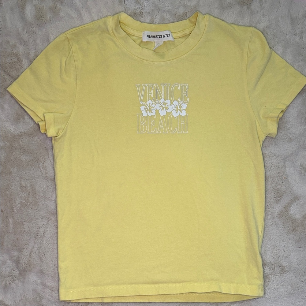 Charming Love Yellow Kids T-Shirt